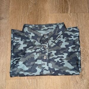 Straight Down Verrado Golf course Camouflage Polo Shirt